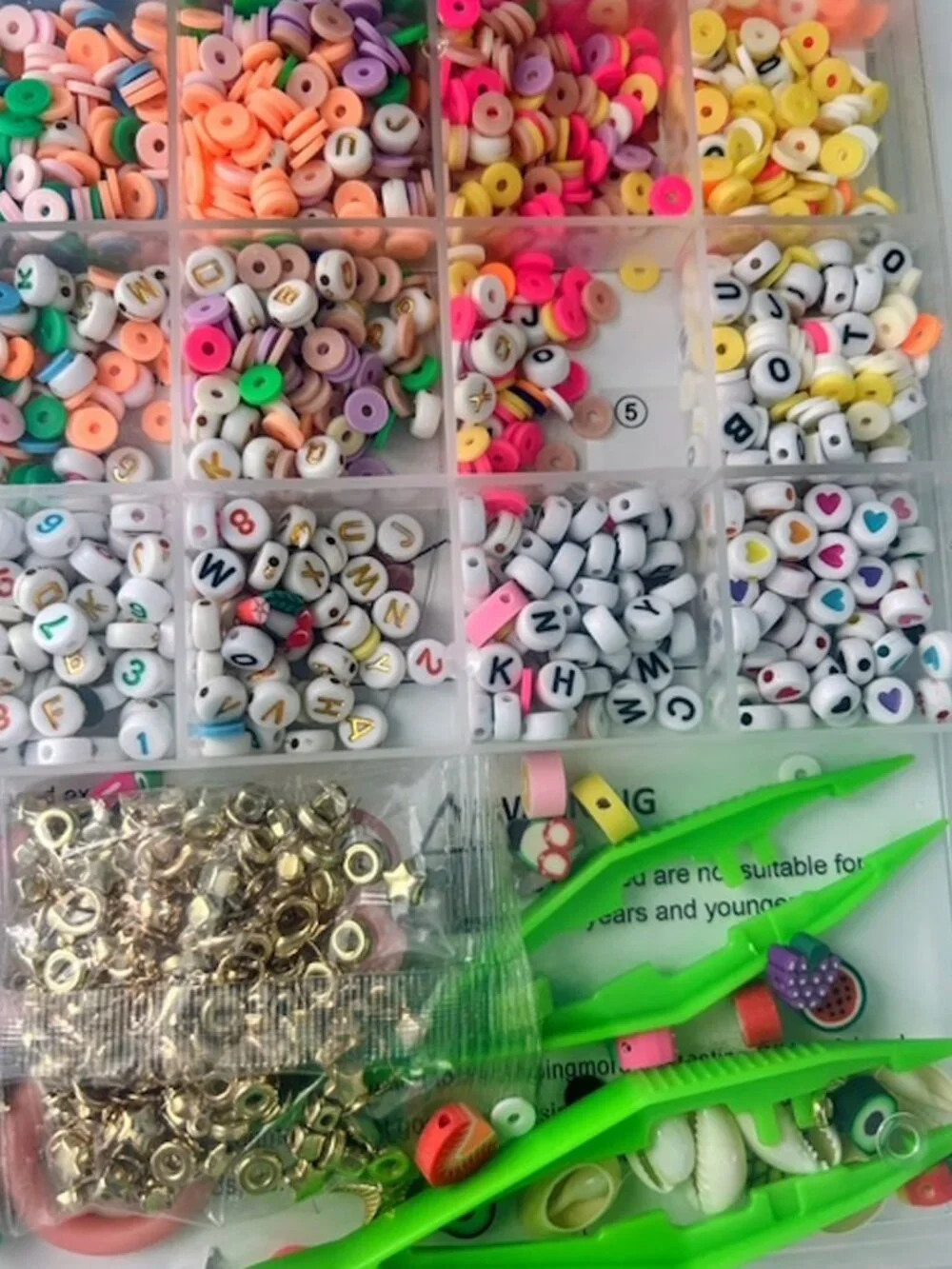 Redtwo Clay Beads Bracelet Making Kit, Flat 24 Different